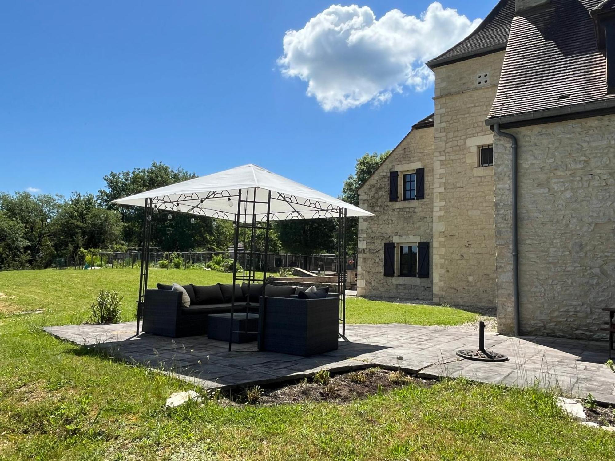 Villa Domainerossignol Acacia Gourdon en Quercy Esterno foto