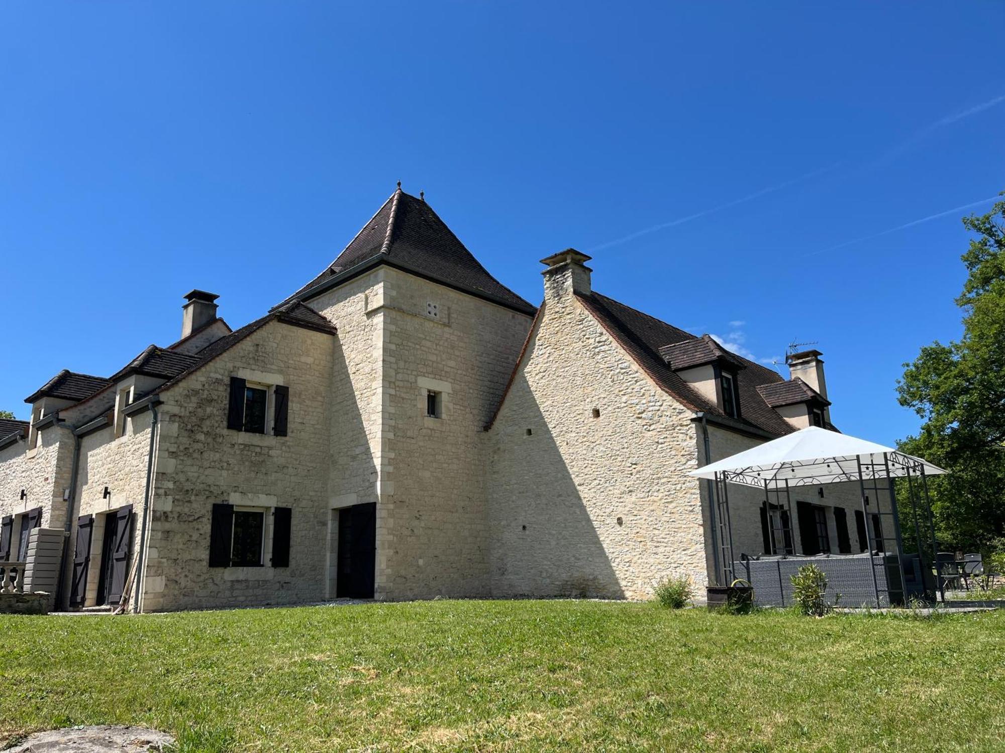 Villa Domainerossignol Acacia Gourdon en Quercy Esterno foto