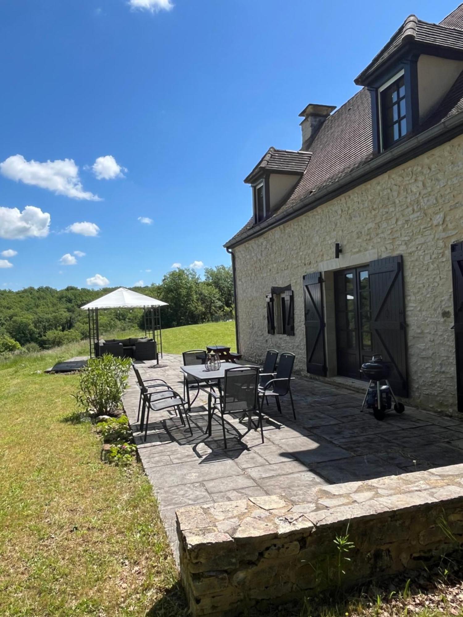 Villa Domainerossignol Acacia Gourdon en Quercy Esterno foto