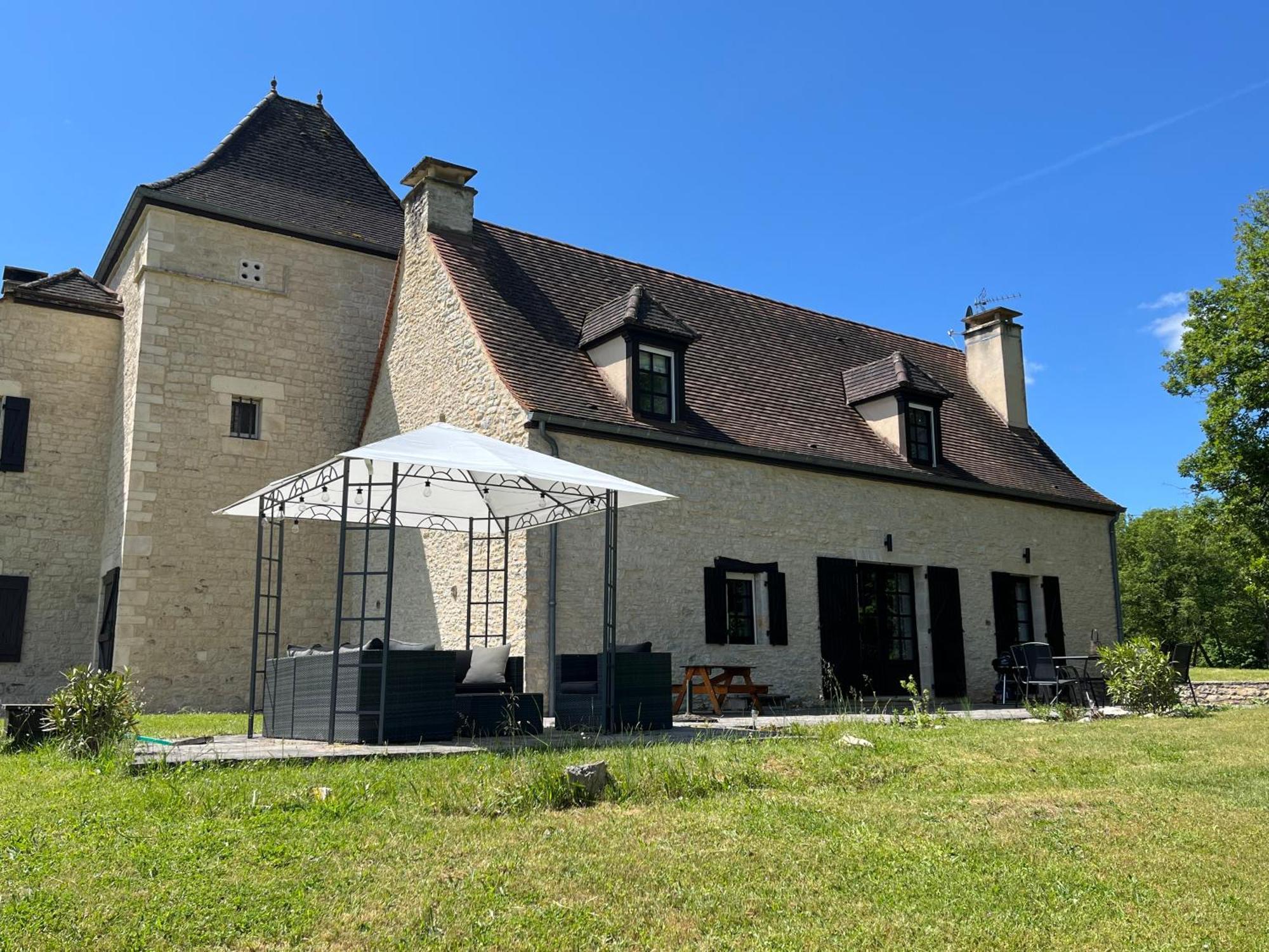 Villa Domainerossignol Acacia Gourdon en Quercy Esterno foto